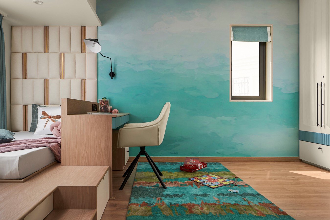 Multifunctional Kids’ Room balancing aesthetics and practicality by Studio Rohini Bagla-Sheet3