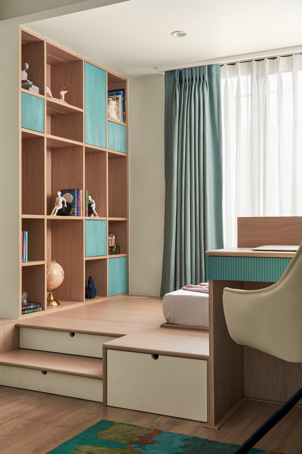 Multifunctional Kids’ Room balancing aesthetics and practicality by Studio Rohini Bagla-Sheet4