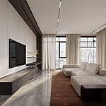 -Flat with panoramic views of the Botanical Garden by Kvadrat architects-Sheet7