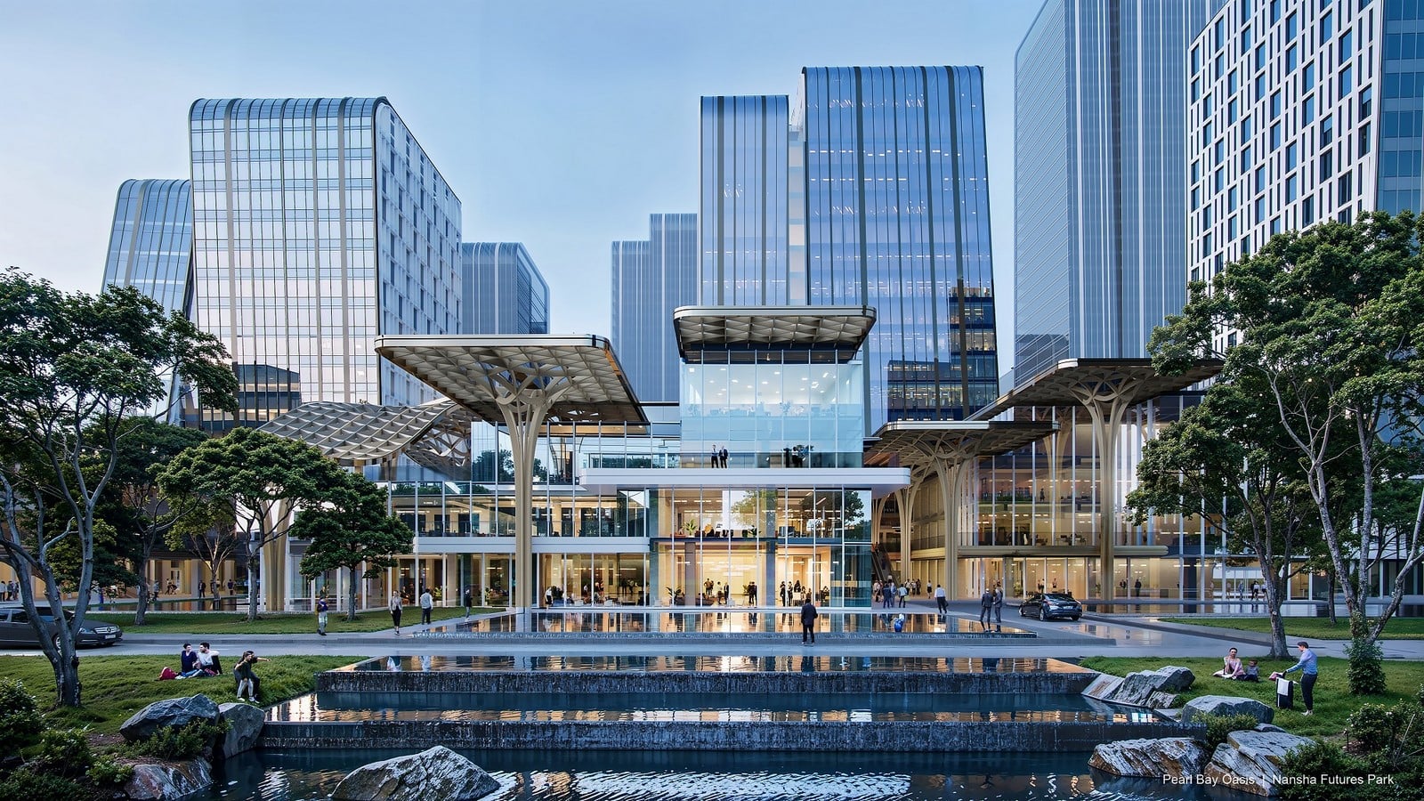 Guangzhou Nansha Futures Industrial Park by Aedas-Sheet5
