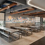 THE REFUEL ROOM (Canteen Design) by SANKALAN ARCHITECTS-Sheet7