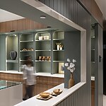 Retail Reimagined in Dynamic Design and Soothing Hues by Sthetic Design Studio-Sheet4