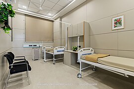 Modern Hospital Interior at Ratnanjali Solitaire by Prashant Parmar ...