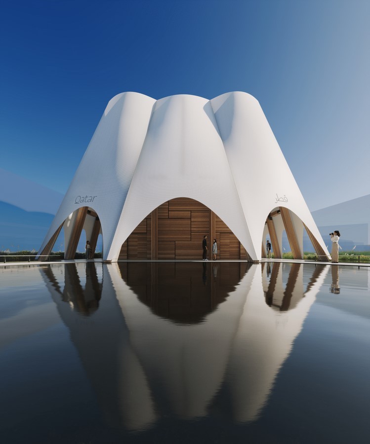 Qatar Pavilion Design Revealed by Kengo Kuma & Associates for Expo 2025 Osaka-Sheet1