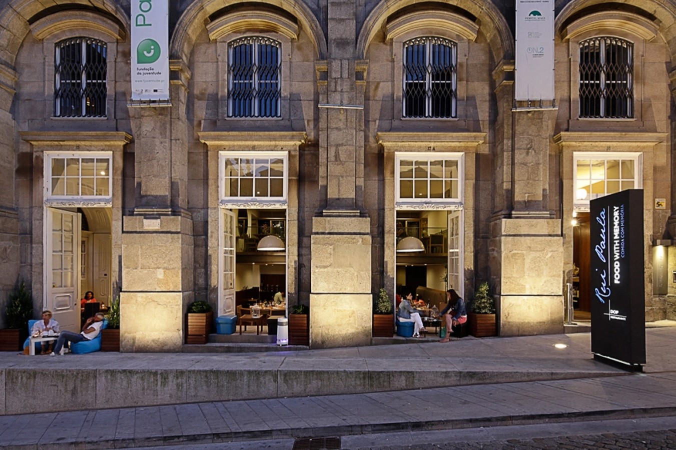 Atelier Sérgio Rebelo Reimagines Porto's Bank Building as a Culinary Hub-Sheet1