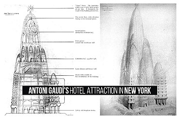 Antoni Gaudí’s Hotel Attraction in New York