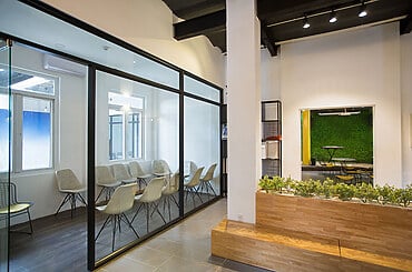 Customized Office Solutions with Crystalia Glass Partitions