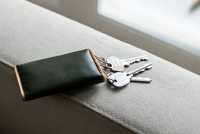 Leather keychains are still relevant in the digital age