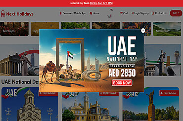 Next Holidays Offers Exciting National Day Packages From UAE