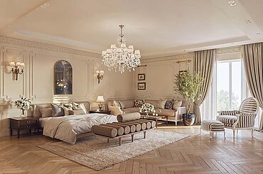 Exquisite royal bedrooms to elevate the charm of your home by Aashi Gupta Designs