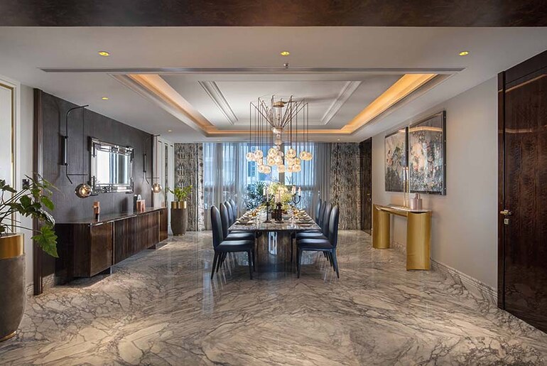 Dining Spaces with Elegant Layouts for Festive Celebrations by A Square ...