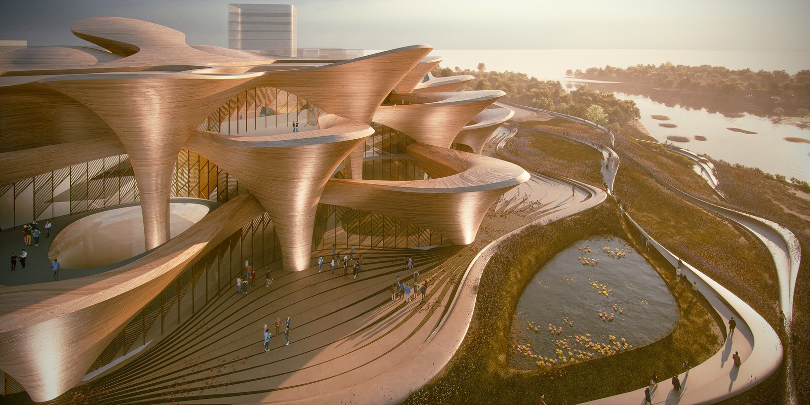 Alisher Navoi International Scientific Research Centre by Zaha Hadid Architects-Sheet2
