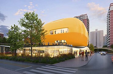 Beijing Xicheng District Urban Exhibition Hall by selgascano