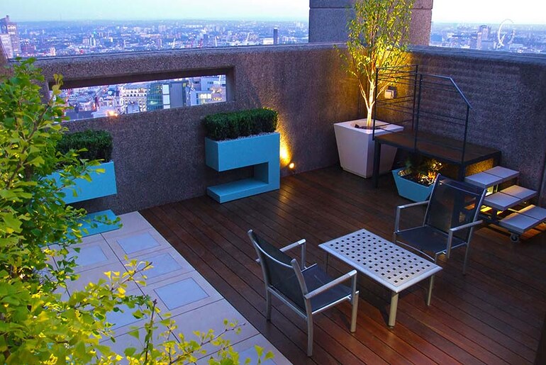 Barbican Roof Garden by Mylandscapes LTD