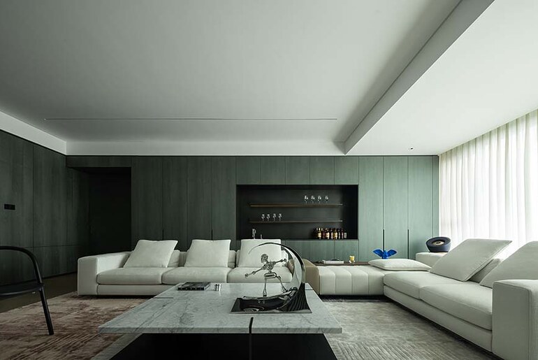 338㎡ Postmodern Monologue Home by Giant Design