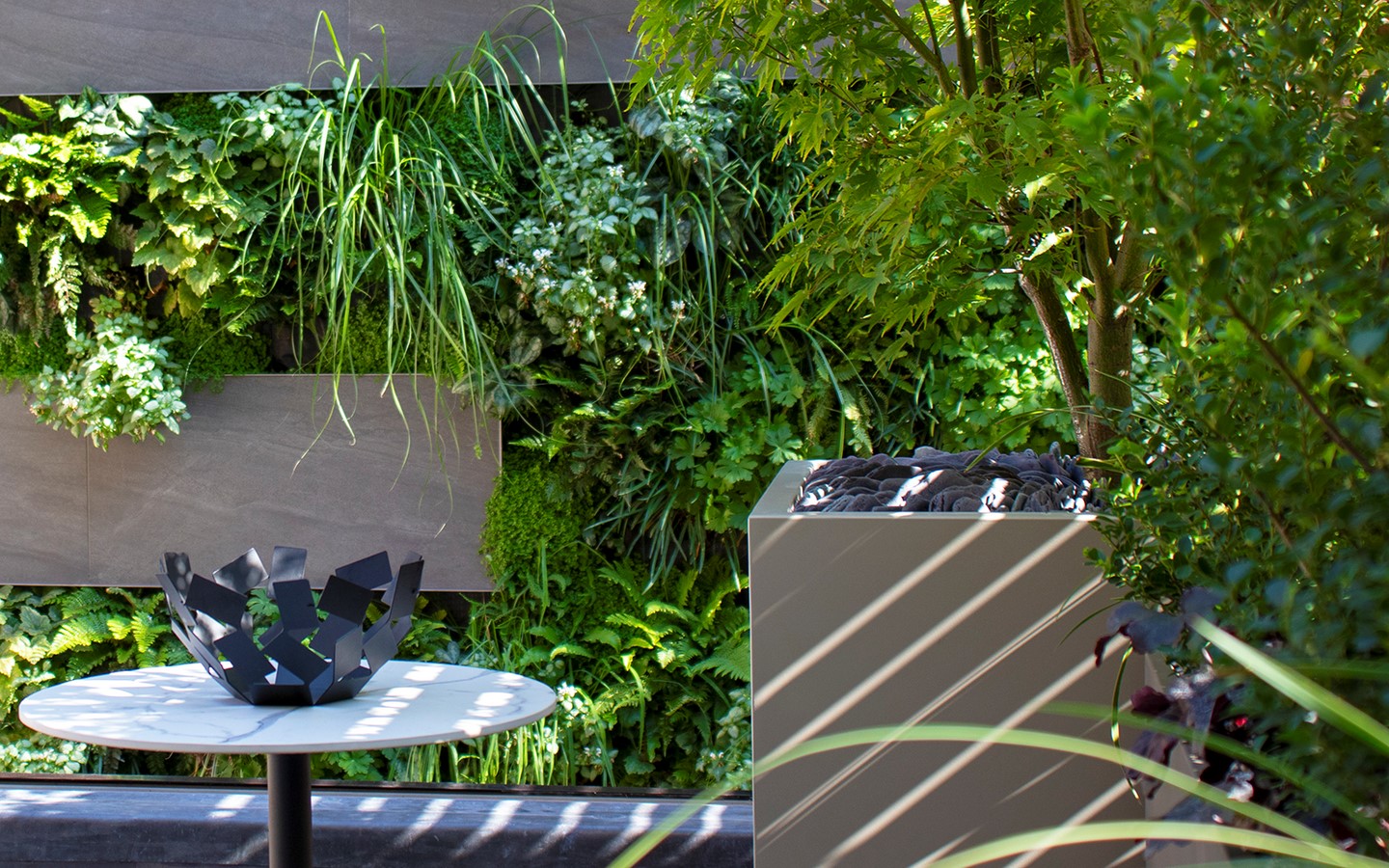 Green Wall Courtyard by Mylandscapes LTD-Sheet1