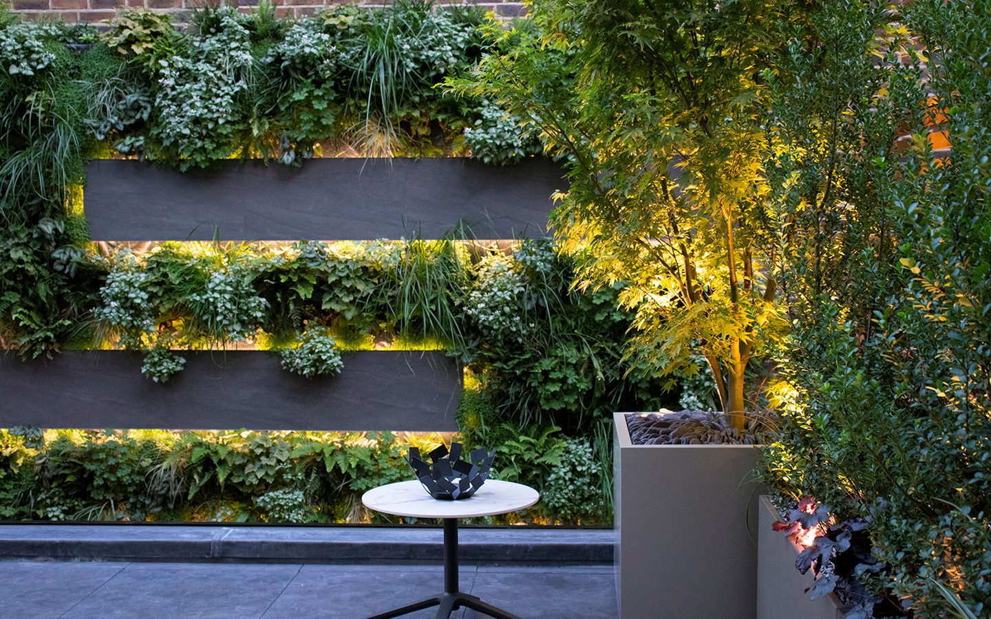 Green Wall Courtyard by Mylandscapes LTD-Sheet5