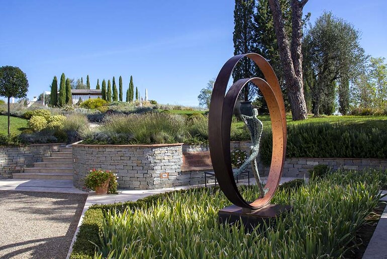 Tuscany Modern Country Garden by Mylandscapes LTD