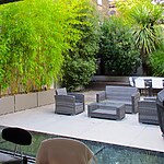 Brondesbury Architectural Courtyard by Mylandscapes LTD-Sheet1