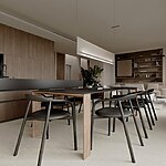 Apartment in Almaty — an oasis of tranquility by Kvadrat architects-Sheet1