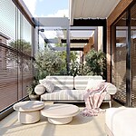 Apartment in Almaty — an oasis of tranquility by Kvadrat architects-Sheet7