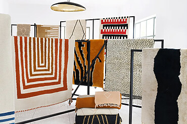 Where Craft Meets Minimalism by Beni Rugs x FRAMA
