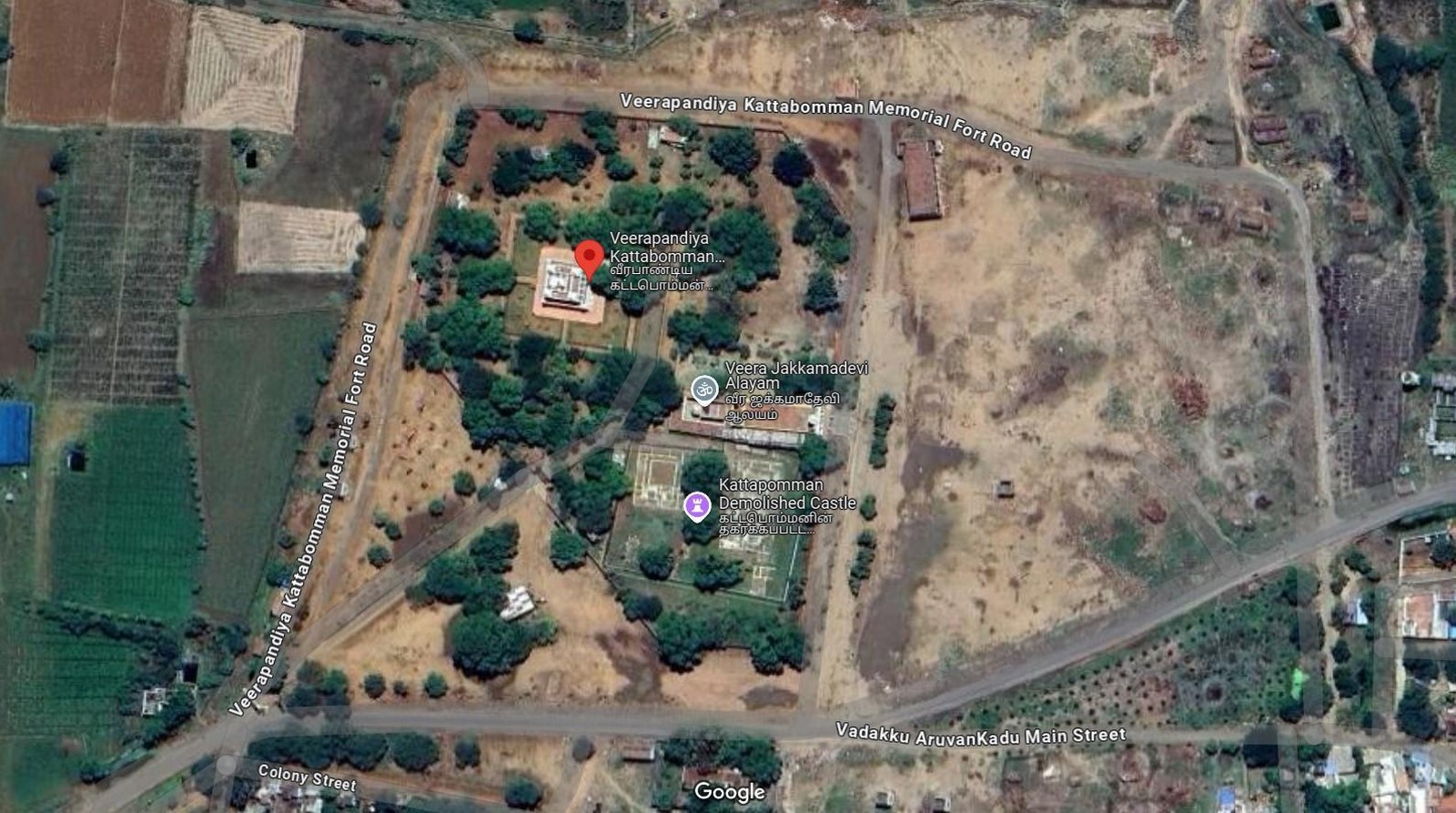 Travel the world Kattabomman Memorial Fort, Panchalankurichi-Sheet3