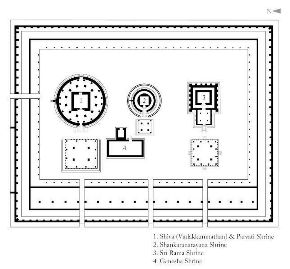 Travel the world Sree Vadakkunnathan Temple-Sheet2