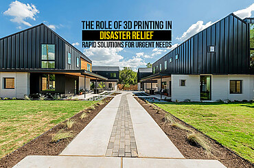 The Role of 3D Printing in Disaster Relief: Rapid Solutions for Urgent Needs