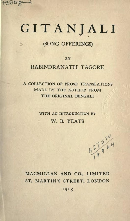 Life of an Artist Rabindranath Tagore-Sheet1
