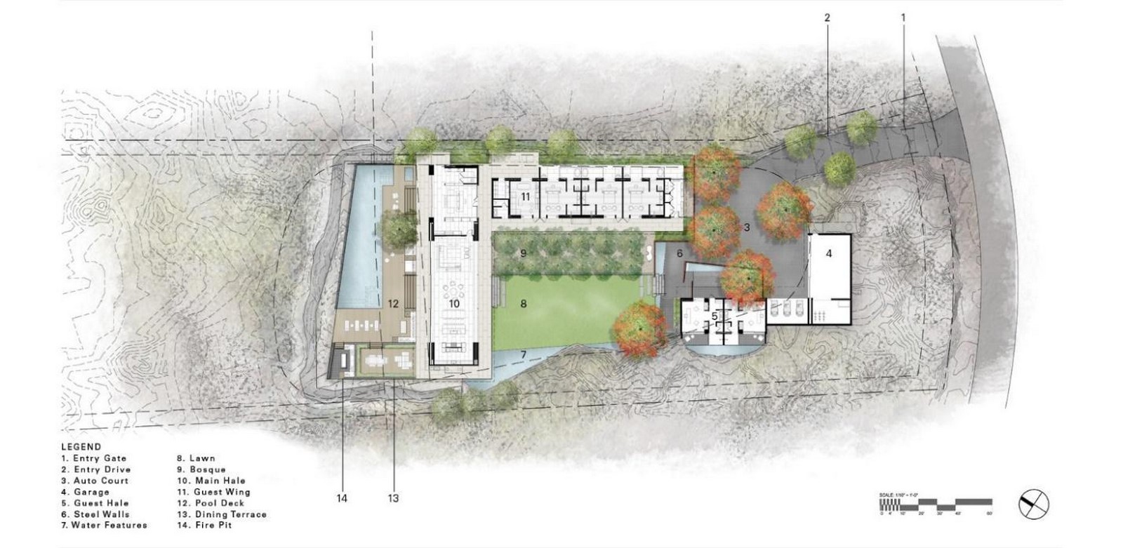 Project in-depth Kua Bay Residence, Hawaii, by Walker Warner Architects-Sheet5