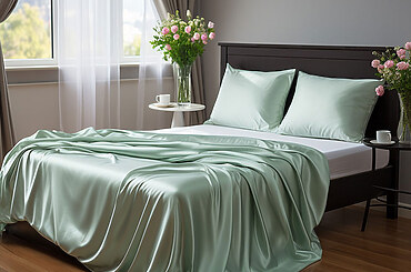 How does Silk Bedding align with Eco-Friendly Home Choices?