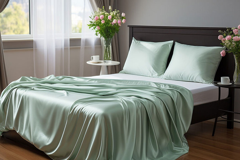 How does Silk Bedding align with Eco-Friendly Home Choices?