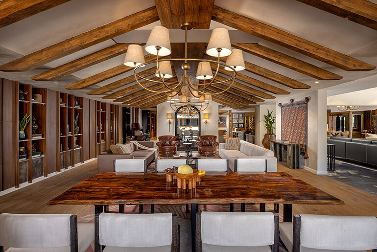 Winter Sanctuary with the Alpine Retreat by Natelier by Bent Chair