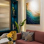 Vivid Simplicity – A Minimalist Home with a Pop of Playfulness by Nikunj Sharma Design Studio-Sheet3