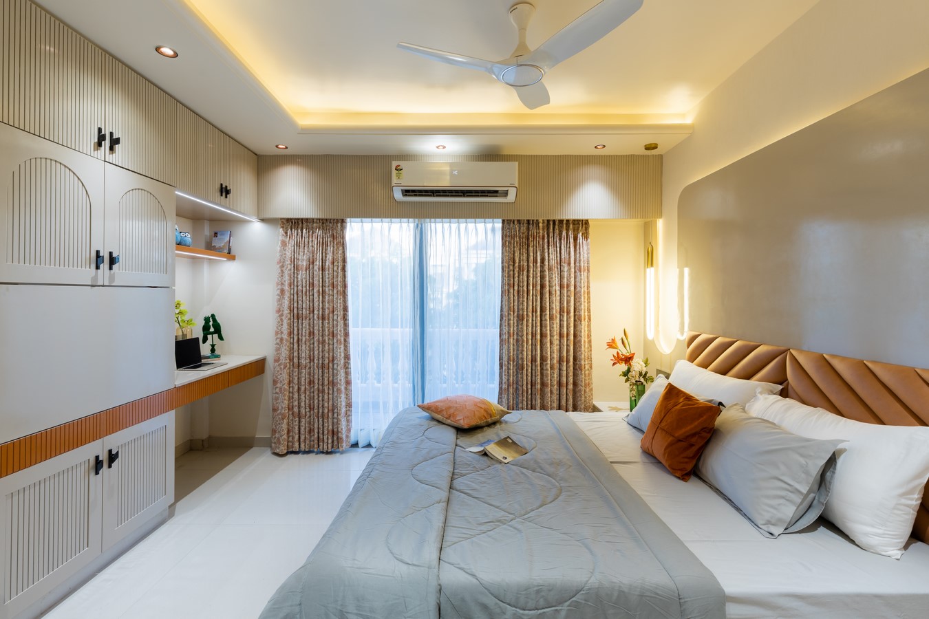 Vivid Simplicity – A Minimalist Home with a Pop of Playfulness by Nikunj Sharma Design Studio-Sheet4