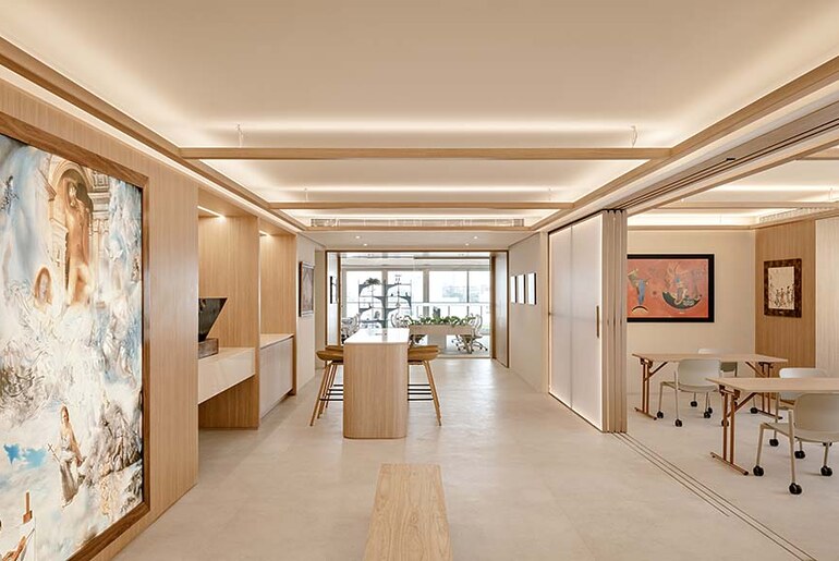 Almeida Kruger office by Perkins&Will São Paulo
