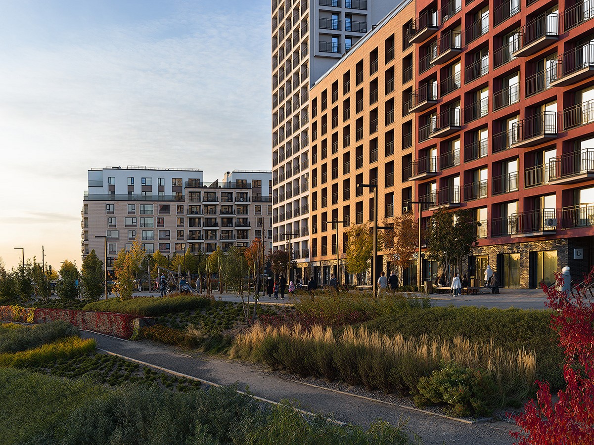 Microdistrict European riverfront Dutch urban tradition in Siberia-Sheet1