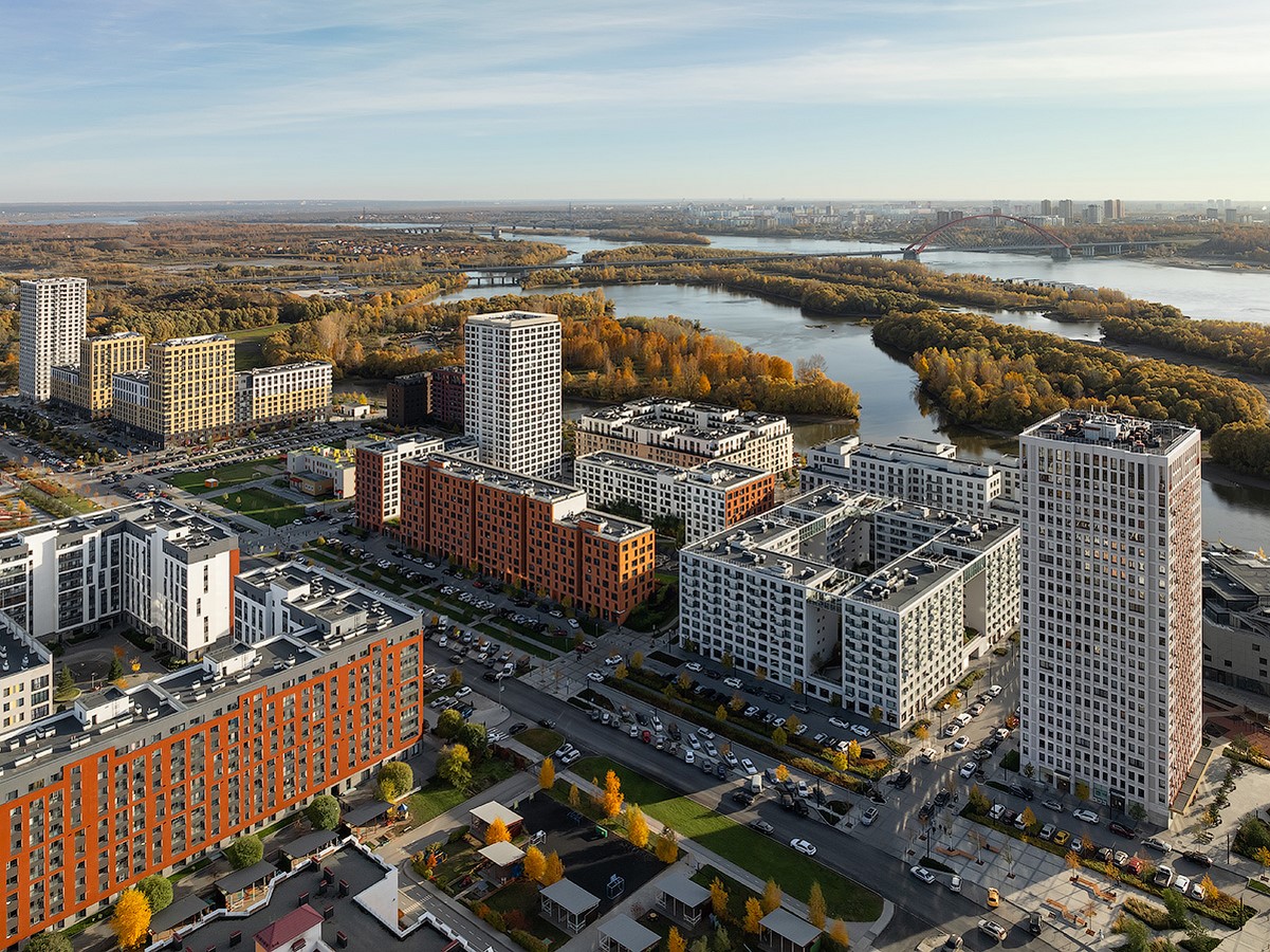 Microdistrict European riverfront Dutch urban tradition in Siberia-Sheet10