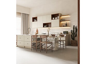 Transforms Your Culinary Space with Rhythm Kitchen by Küche7