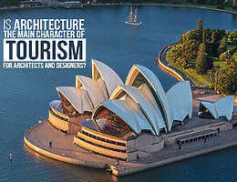 Is architecture the main character of tourism for architects and designers?