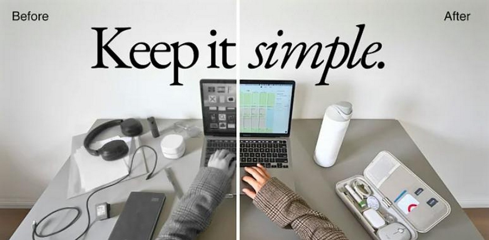 Impact of Minimalist Design on Focus and Productivity in Workspaces-Sheet1