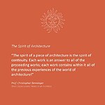 Book Launch Great Expectations Notes to an Architect by Prof. Christopher Benninger-Sheet2