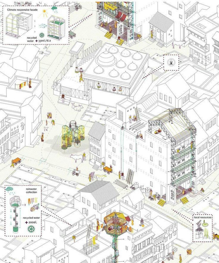Urban Development New Math Puzzle for Young Architects-Sheet2