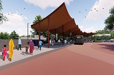 Redevelopment Of Bus Stand by Urban Tree