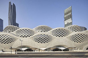 Riyadh Metro network by Zaha Hadid Architects