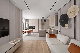 Sensual Minimalism in Kyiv Apartment by Alta Idea Design Studio - RTF ...