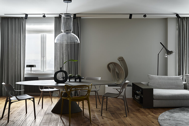 Apartment on Krylatsky Hills by Vladimir Afanasyev