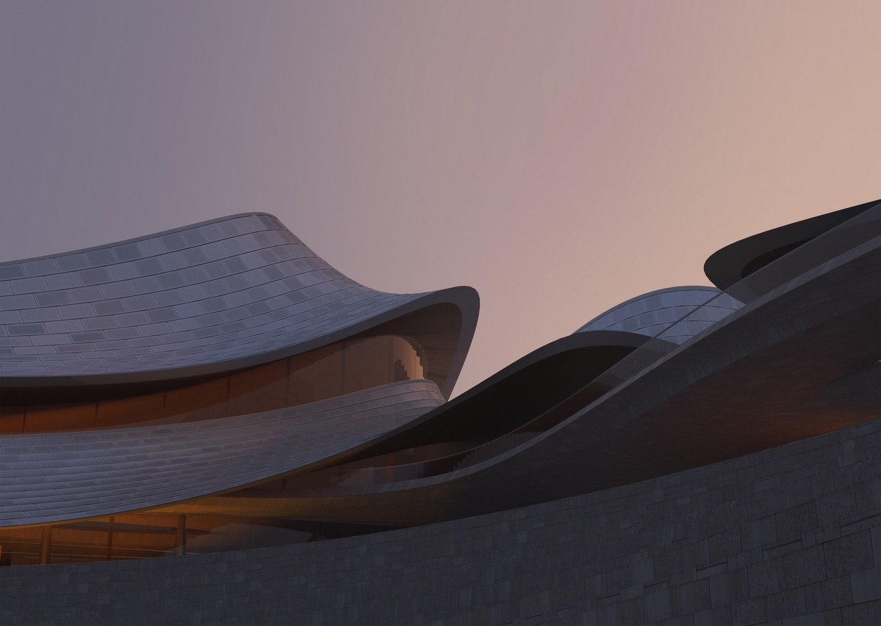 Zhejiang Shaoxing Shangyu District Cao’e River Culture and Art Centre by Zaha Hadid-Sheet1
