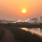 Zhejiang Shaoxing Shangyu District Cao’e River Culture and Art Centre by Zaha Hadid-Sheet6